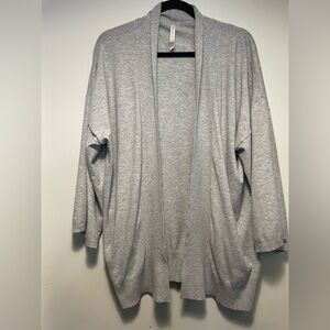 The Group of Babaton Light Gray Women's Cardigan Aritzia
